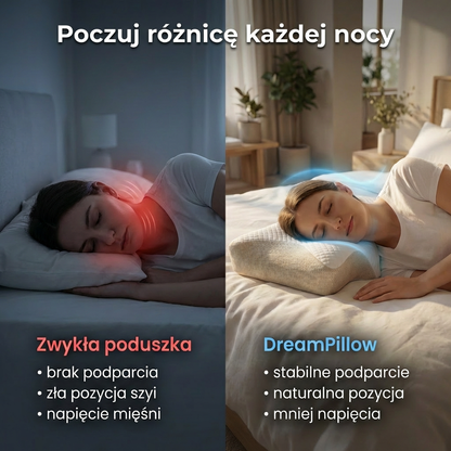 DreamPillow™ - Obudź się bez bólu karku już po pierwszej nocy